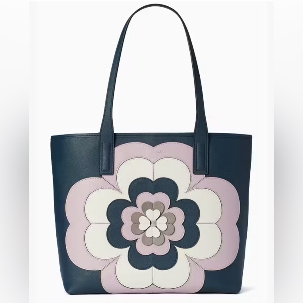 KATE SPADE Reiley Spade Flower Applique Large Tote